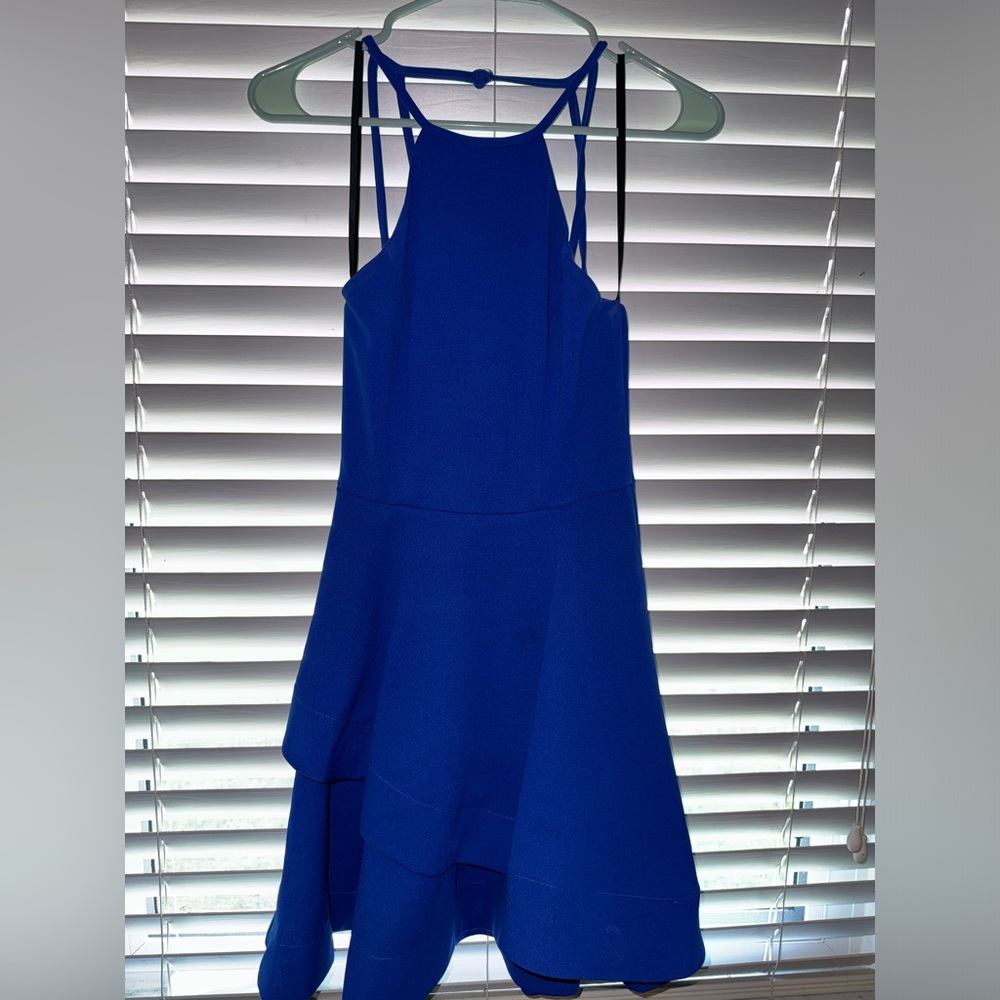 B. Darlin blue homecoming dress